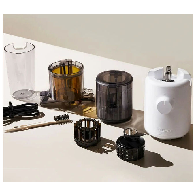Hurom H-310A Estrattore di Succo Slow Juicer a Bassa Velocita' 37-43 rpm 100 W 220 ml Bianco