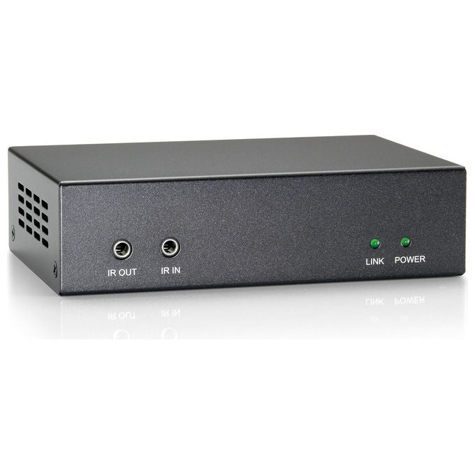 LevelOne HVE-9211R Ricevitore HDBaseT HDMI su Cat5e Cat6 4K 30Hz 100m Audio 7.1 IR RS-232 PoE colore Nero