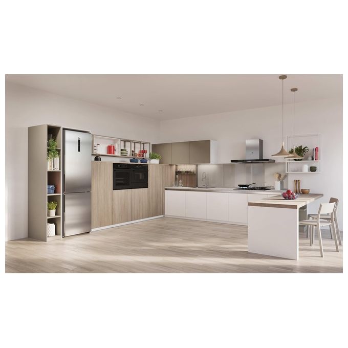 Hoover H-HOB 500 GAS HVG7WL4WC5B, Piano Cottura a Gas da Incasso, 74.5 cm, Vetro Temperato Nero, 5 Fuochi