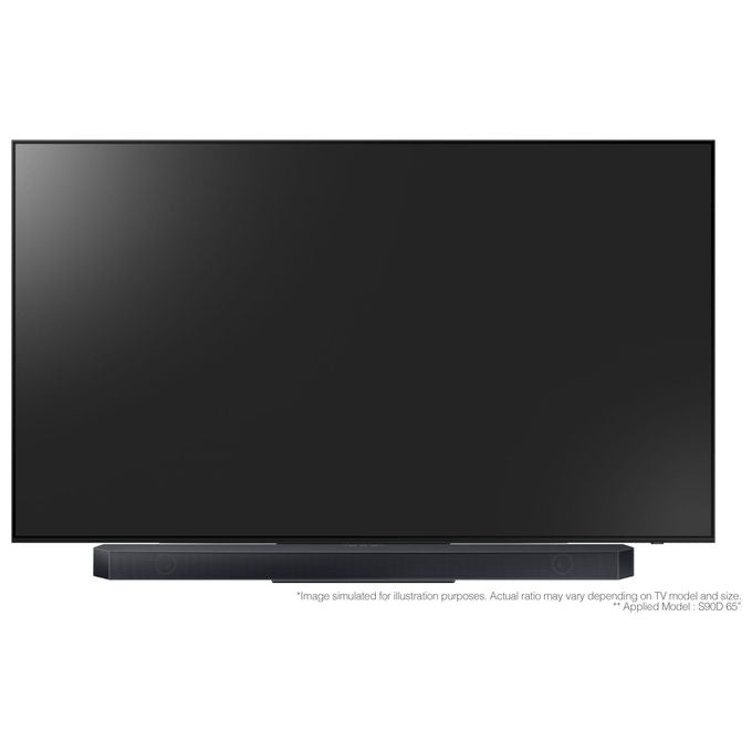 Samsung HW-Q600H-XC Soundbar 3.1.2 Canali 320W Dolby Atmos Wireless Q-Symphony Subwoofer Wireless colore Nero Titanio