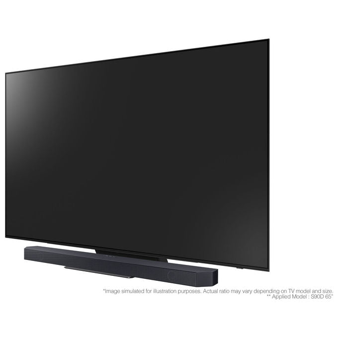 Samsung HW-Q600H-XC Soundbar 3.1.2 Canali 320W Dolby Atmos Wireless Q-Symphony Subwoofer Wireless colore Nero Titanio