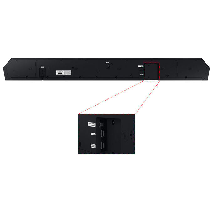 Samsung HW-Q600H-XC Soundbar 3.1.2 Canali 320W Dolby Atmos Wireless Q-Symphony Subwoofer Wireless colore Nero Titanio