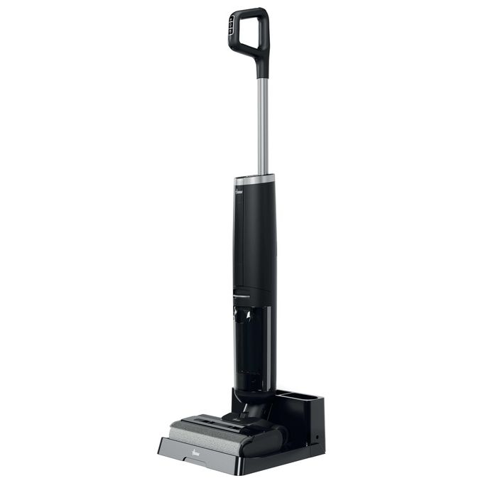 Hoover HW300 011 HW3 TURBO CLEAN Aspirapolvere a Bastone 2 in 1 Senza Sacchetto Secco e Bagnato HEPA 220 W 40 min autonomia colore Nero Argento