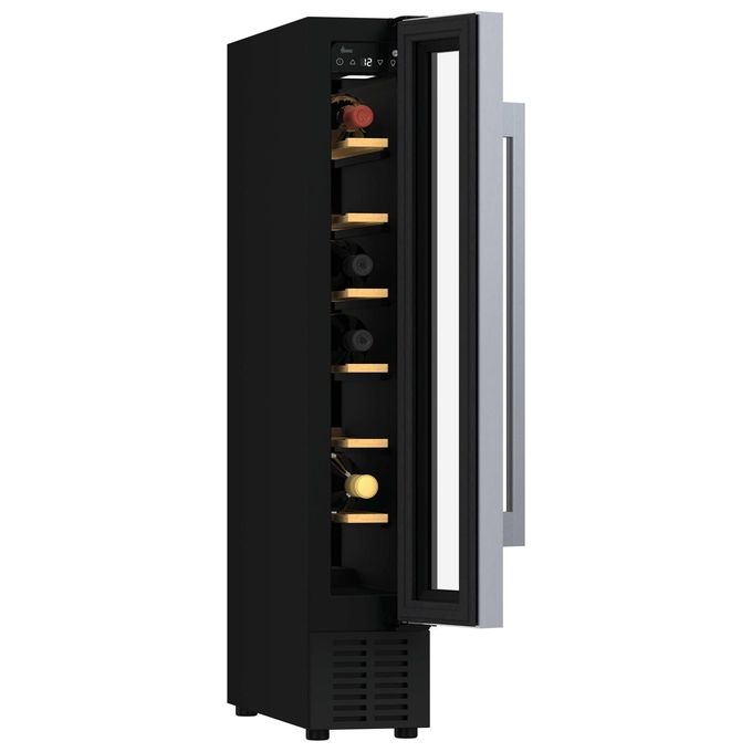 Hoover HWCB15-1 H-WINE 300 Cantinetta Vino da Incasso 7 Bottiglie 1 Zona Vetro Anti UV Classe G colore Nero