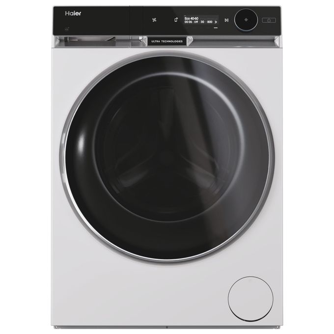 Haier HWD120BD16397EUS X Serie 11 Lavasciuga Frontale 12-7 Kg 1600 rpm Classe A Pompa di Calore Wi-Fi AutoDose Vapore (85x60x66 cm) colore Bianco