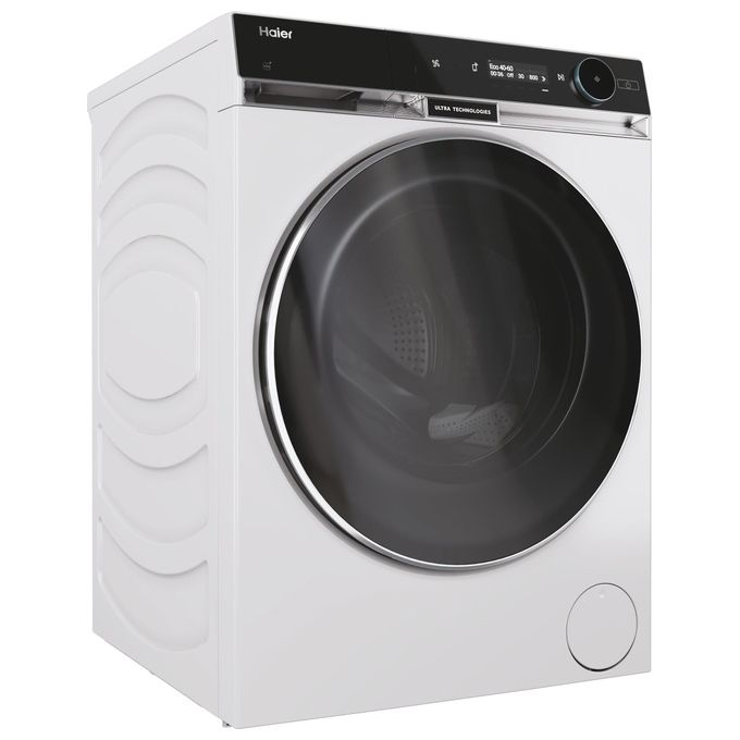 Haier HWD120BD16397EUS X Serie 11 Lavasciuga Frontale 12-7 Kg 1600 rpm Classe A Pompa di Calore Wi-Fi AutoDose Vapore (85x60x66 cm) colore Bianco