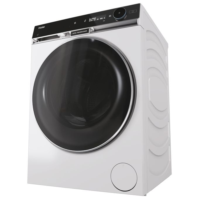 Haier HWD120BD16397EUS X Serie 11 Lavasciuga Frontale 12-7 Kg 1600 rpm Classe A Pompa di Calore Wi-Fi AutoDose Vapore (85x60x66 cm) colore Bianco