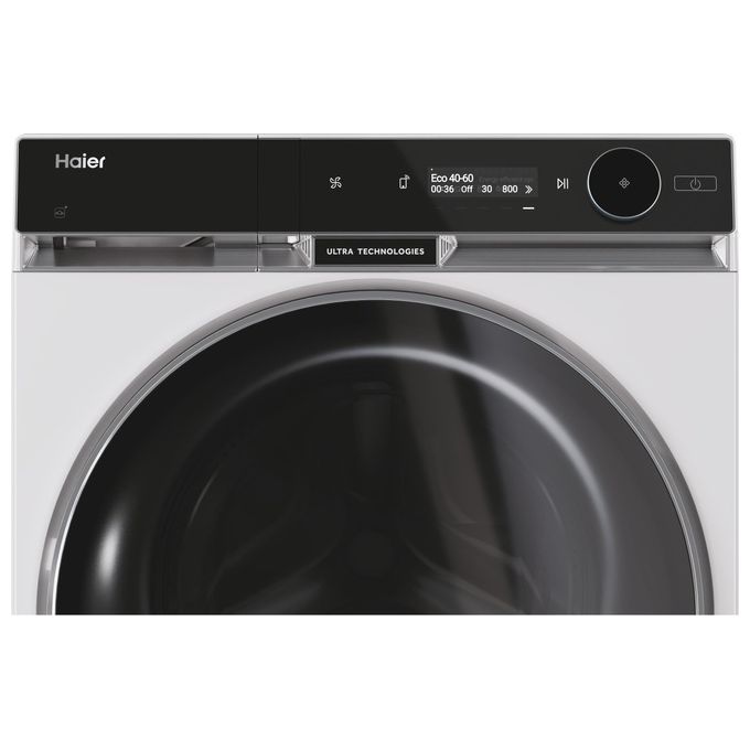 Haier HWD120BD16397EUS X Serie 11 Lavasciuga Frontale 12-7 Kg 1600 rpm Classe A Pompa di Calore Wi-Fi AutoDose Vapore (85x60x66 cm) colore Bianco