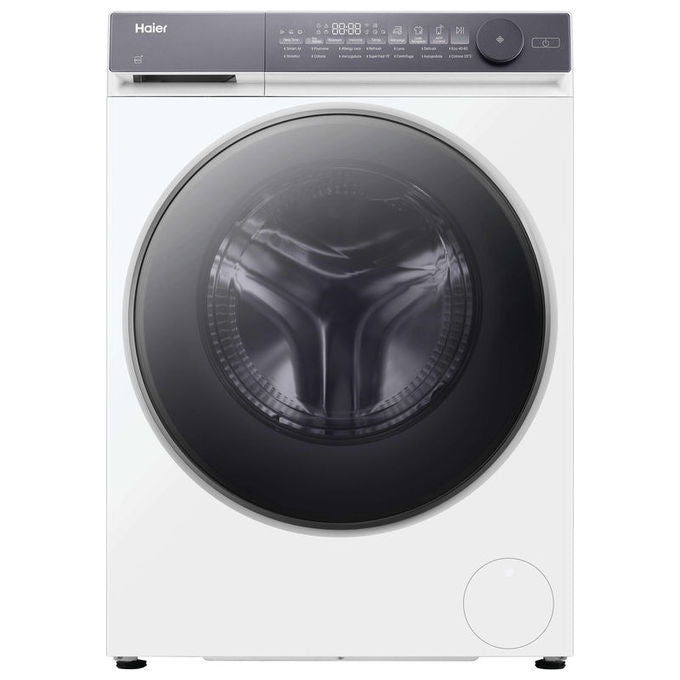 Haier HWD80BP14367TUIT X Series 7 Lavasciuga Frontale 8-5 Kg 1400 rpm Classe A Inverter Vapore Wi-Fi Condensazione (85x60x53 cm) colore Bianco
