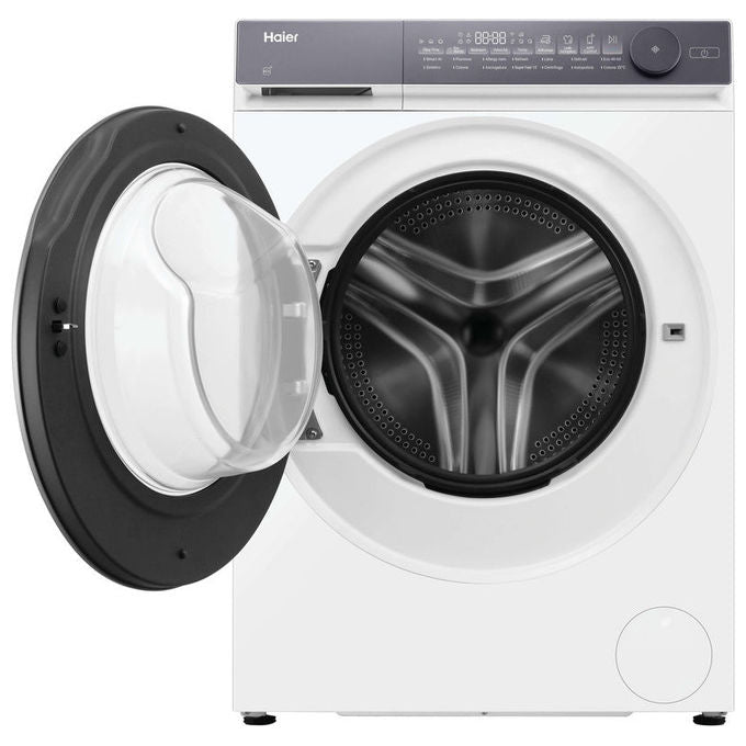 Haier HWD80BP14367TUIT X Series 7 Lavasciuga Frontale 8-5 Kg 1400 rpm Classe A Inverter Vapore Wi-Fi Condensazione (85x60x53 cm) colore Bianco