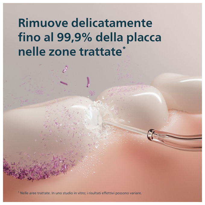 Philips HX3333-24 Sonicare Idropulsore Orale Senza Fili con Serbatoio 0,2 L e 3 Livelli di Potenza colore Blu