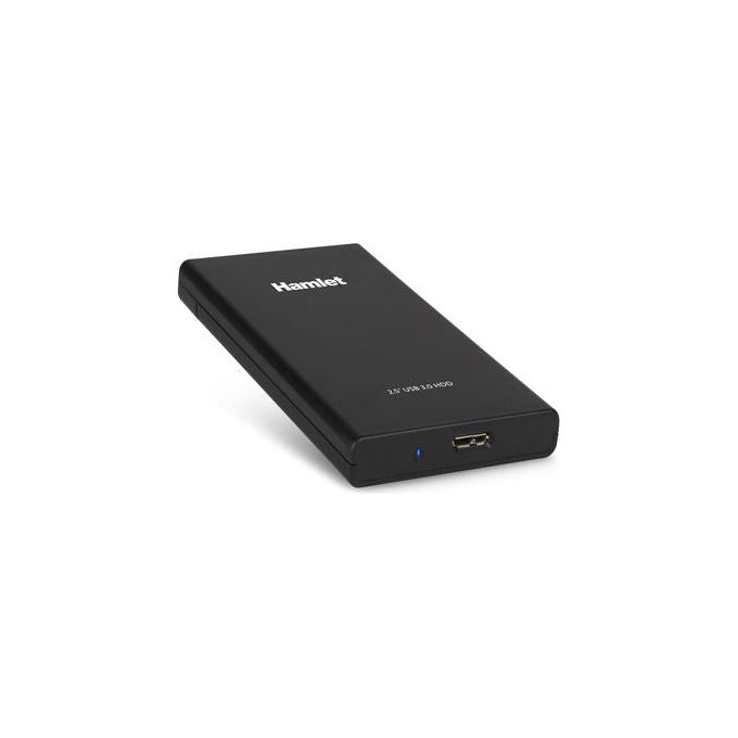 Hamlet, Box Esterno HDD SSD SATA III 2.5 Pollici, Adattatore USB-A, USB-C