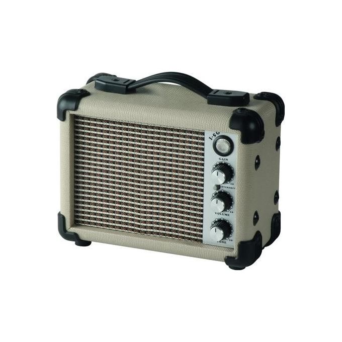 Eko I-5G Series Mini Amplificatore Combo Chitarra Elettrica 5W 2 Canali Speaker 4'' colore Bianco