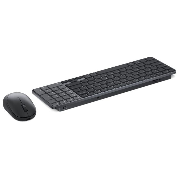 Dell KM746-BLK-ITL Pro 7 Tastiera e Mouse Wireless RF Bluetooth Layout QWERTY Italiano colore Grafite