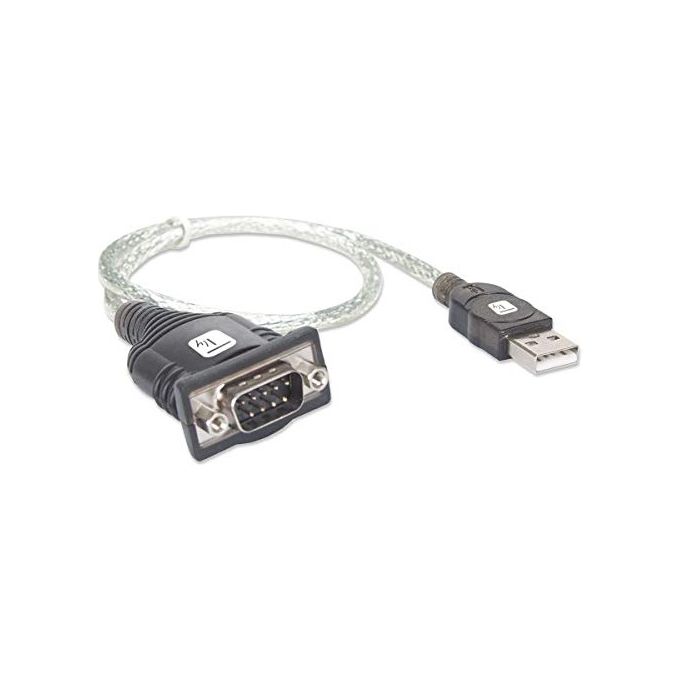 Techly Convertitore Adattatore da Usb a Seriale in Blister