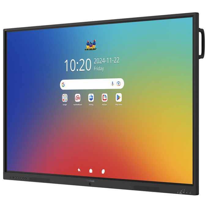 Viewsonic IFP6535-1-1C Quadro Bianco Interattivo 65'' 4K Android 16 64 punti touch colore Bianco
