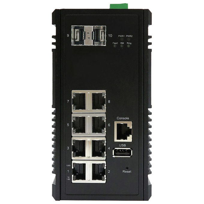 Edimax, Switch di Rete Gestito Gigabit Ethernet IGS-5208, Nero