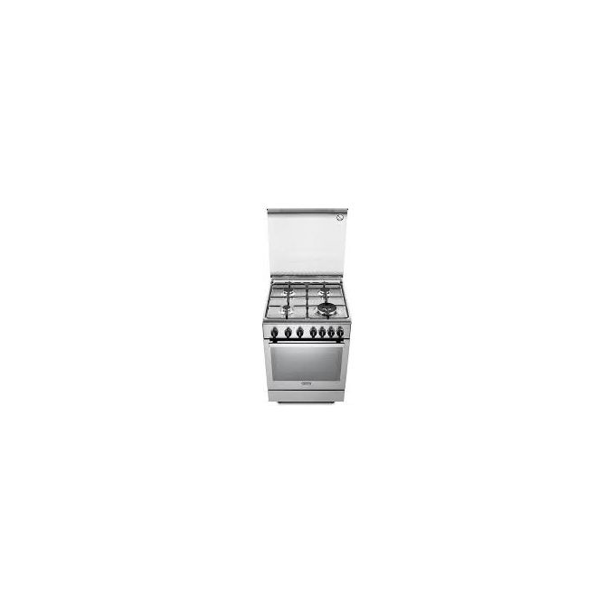 De'Longhi DL554EX2 Cucina Libera Installazione Gas 4 Fuochi Forno Elettrico 52 L Grill Classe A (84x50x55 cm) colore Acciaio Inox