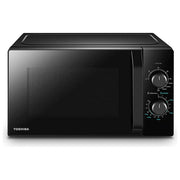 Toshiba MW-MG20P Forno a Microonde con Grill e Crispy Grill Capacita' 20 Litri Potenza 800W Defrost 6 livelli di potenza Nero