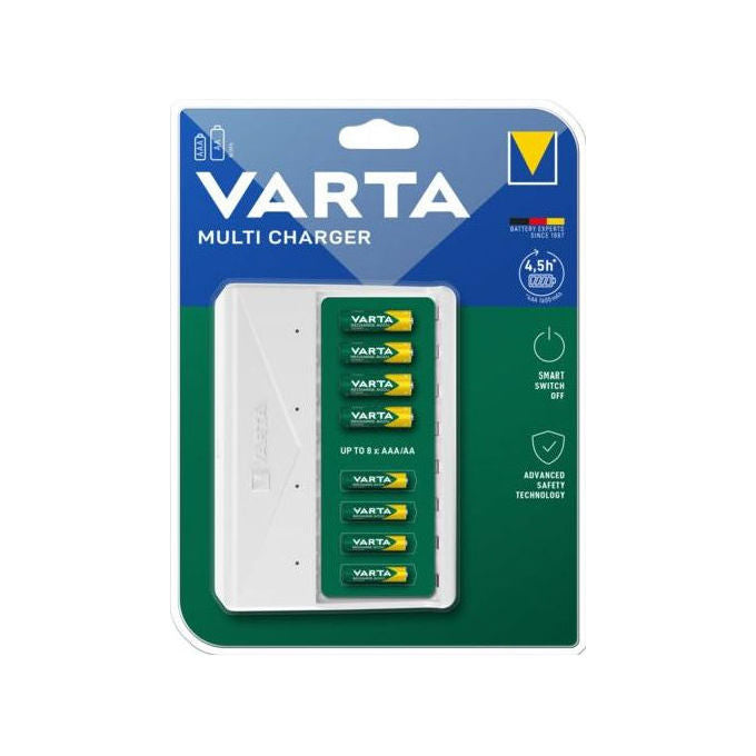 Caricabatterie Varta MULTI CHARGER Bianco
