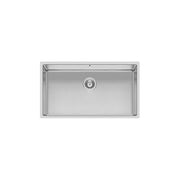 Elleci LIQ720SAC14 Square 720 Lavello da incasso 1 vasca 78x44 cm colore Inox Satinato