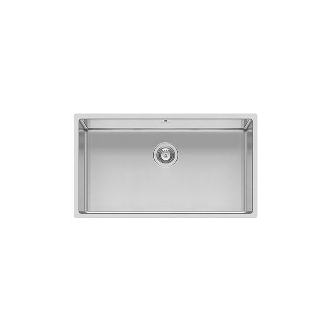 Elleci LIQ720SAC14 Square 720 Lavello da incasso 1 vasca 78x44 cm colore Inox Satinato