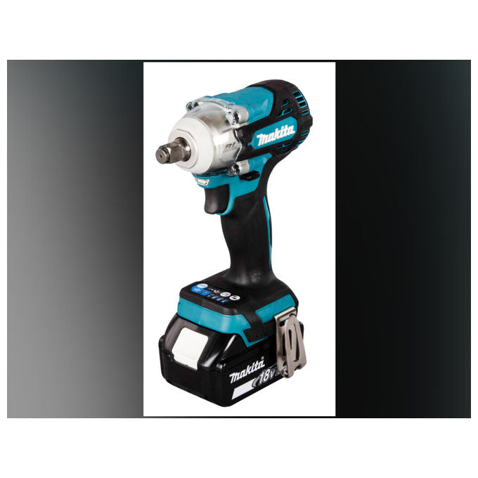Makita DTW300TJX7 Avvitatore a percussione a batteria 18 V 330 Nm 4 velocita' con 2 batterie 5,0 Ah e caricatore DC18RC in MAKPAC colore Nero