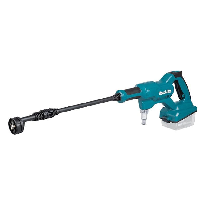 Makita DHW180Z Idropulitrice a Batteria 18V Pressione 24 bar Portata 150 l-h con Funzione Autoadescante e Ugello 5 in 1 colore Nero