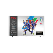 TCL 98P89K Smart TV QLED 4K 98'' Google TV 144Hz Dolby Vision Atmos FreeSync Premium colore Metallico