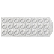Imperia 7320 RavioChef Stampo per Ravioli Tondo 24 Ravioli Alluminio Anodizzato con Mattarello