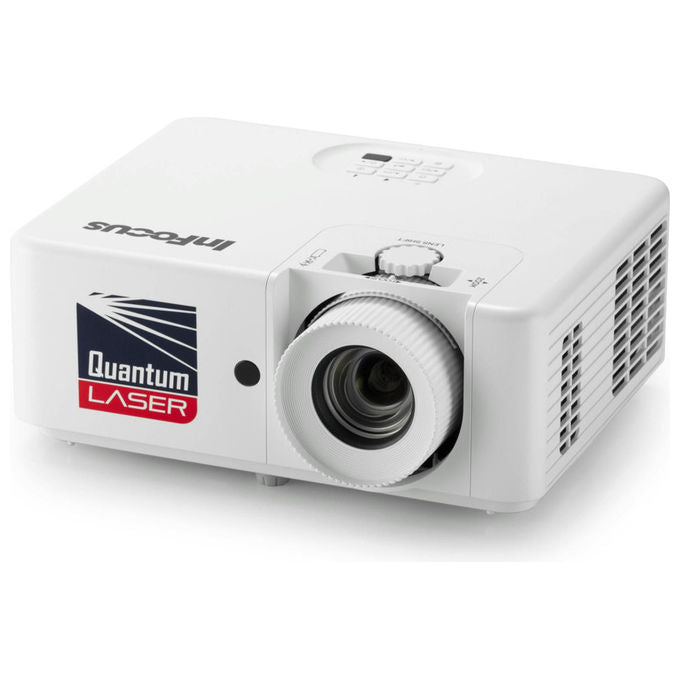 InFocus IN1028SL Nemesis II Proiettore a raggio standard 5000 ANSI lumen DLP 1080p (1920x1080) 16:9 400000:1 3840x2160 RS-232 LAN colore Bianco