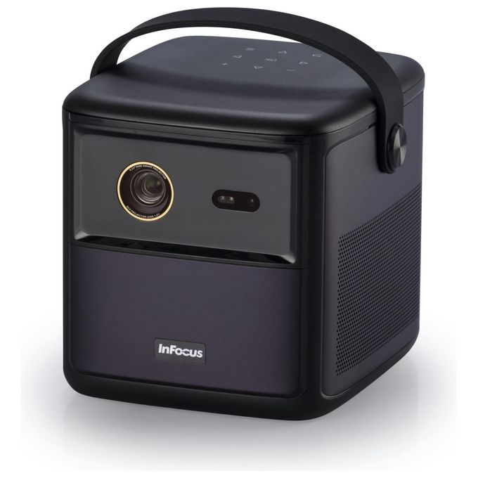 InFocus IN3008SL Crusader Challenger Proiettore LED 1920x1080 350 Lumen 16:9 Wi-Fi Bluetooth 3D compatibile colore Viola