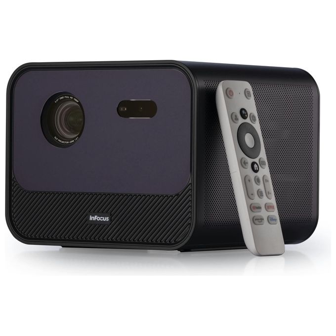 InFocus IN3028SL Quantum LED Crusader Grandmaster Proiettore a raggio standard 1080p (1920x1080) Compatibilita' 3D Wi-Fi Bluetooth HDR10 colore Viola