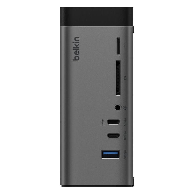 Belkin INC020KQSGY Connect Docking Station USB Tipo-C 11 Porte 10000 Mbit-s 8K HDMI 3 Display Supportati colore Grigio