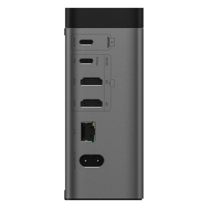 Belkin INC020KQSGY Connect Docking Station USB Tipo-C 11 Porte 10000 Mbit-s 8K HDMI 3 Display Supportati colore Grigio