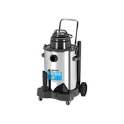 Gisowatt INDUSTRIAL 50 wetanddry Aspiratutto con Carrello, 50lt, Inox
