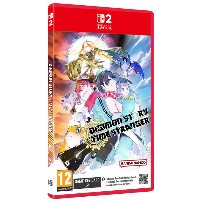 BANDAI NAMCO Entertainment INS118441 Digimon Story: Time Stranger Nsw2 Videogioco RPG Preordine Scheda con Chiave di Gioco Fisica Piattaforma Nintendo Switch 2 colore Nero