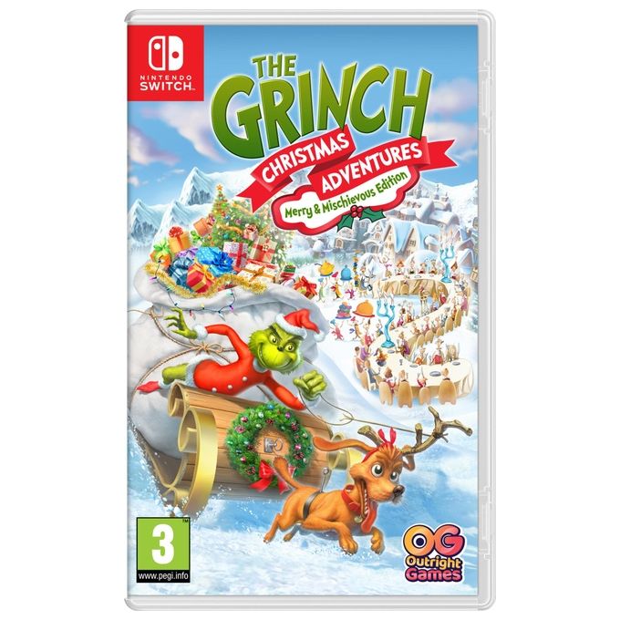 Bandai Namco Entertainment, Il Grinch Avventure Natalizie, Videogioco Nintendo Switch