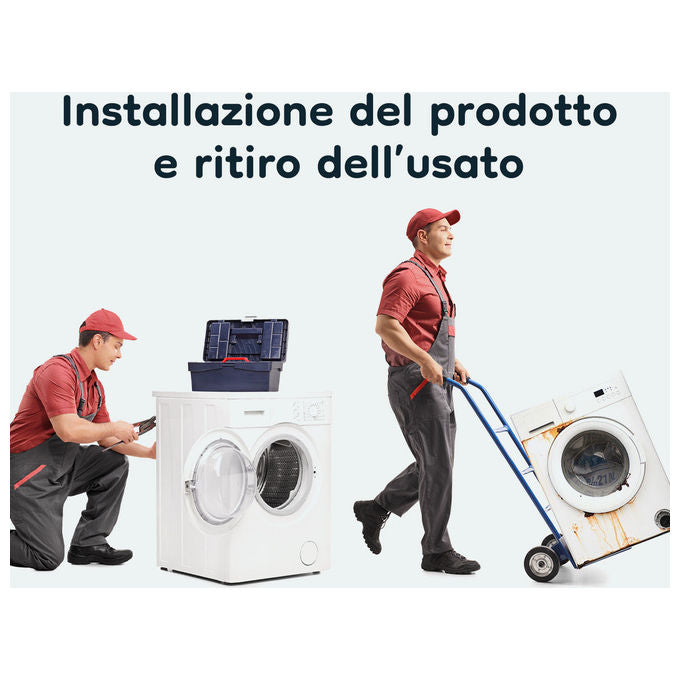 Hoover H-WASH 350 H3WP4474TAM6-1-S Lavatrice slim a carica frontale 7kg classe A 1400 giri 9 cicli Care controllo remoto Bianco 60x45x85