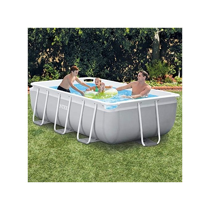 Intex Piscina 26784 Prisma Metal Frame Rettangolare Filtro A1 300X175X80