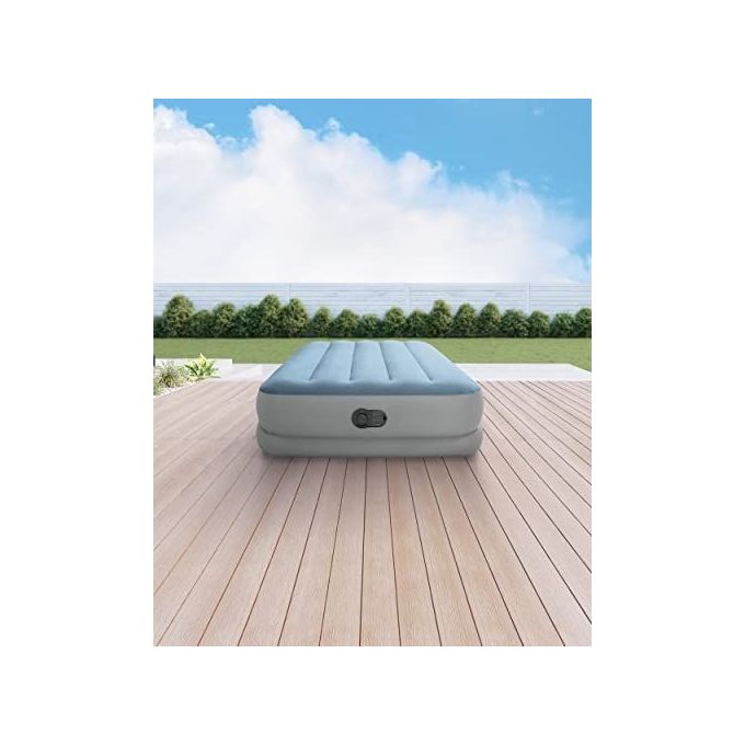 Intex Materasso Dura-Beam Mid-Rise Comfort Singolo  99x191x36 Cm Autogonfiante USB