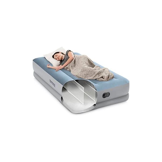 Intex Materasso Dura-Beam Mid-Rise Comfort Singolo  99x191x36 Cm Autogonfiante USB