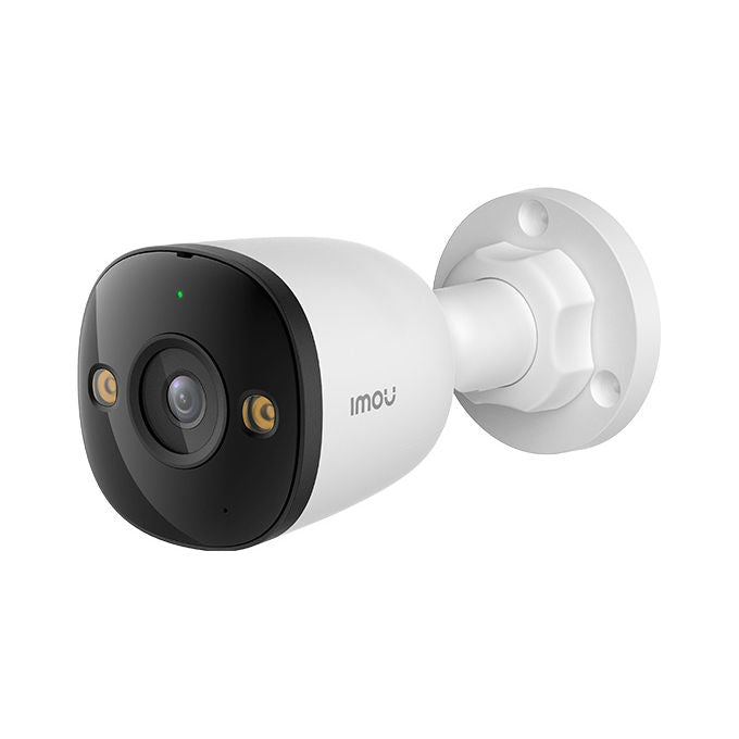 Imou IPC-PS3EP-8Q0 PS3E Telecamera IP Bullet Esterna 8MP 4K IP67 PoE Visione Notturna Colori 30m Sirena 110dB Audio Bidirezionale colore Bianco
