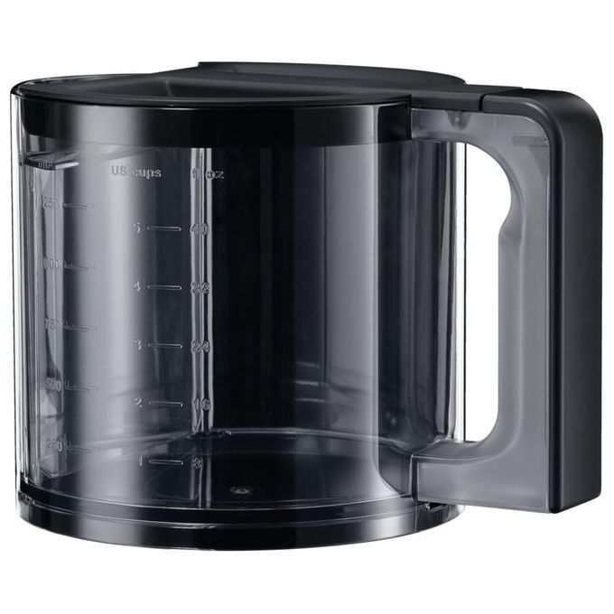 Braun MULTIQUICK5 Centrifuga J500 con Sistema di CENTRIFUGAZIONE RAPIDA in 15 secondi Ampio Accesso da 75mm Vaschetta per polpa 2L; Sistema Antigoccia Sistema di Sicurezza a 4 Vie FILTRO IN ACCIAIO