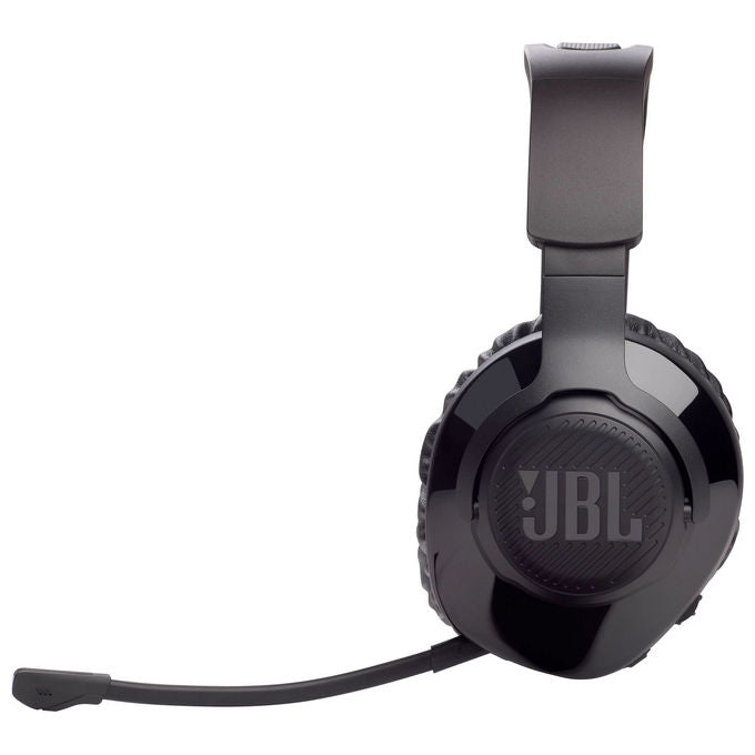 JBL JBLQ350WLBLK Quantum 350 Cuffie Gaming Over-Ear Wireless 2.4GHz Bluetooth Microfono Boom Rimovibile 22h Autonomia colore Nero
