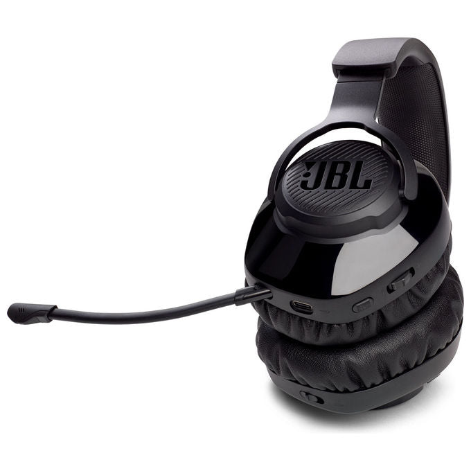 JBL JBLQ350WLBLK Quantum 350 Cuffie Gaming Over-Ear Wireless 2.4GHz Bluetooth Microfono Boom Rimovibile 22h Autonomia colore Nero