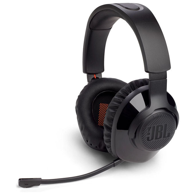 JBL JBLQ350WLBLK Quantum 350 Cuffie Gaming Over-Ear Wireless 2.4GHz Bluetooth Microfono Boom Rimovibile 22h Autonomia colore Nero