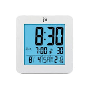 Lowell JD-9035B Sveglia Digitale Radiocontrollata Calendario Giorno Mese Anno Rilevazione Temperatura Interna colore Assortiti