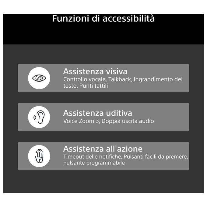 Sony K-65XR75M2 BRAVIA 7 II Smart TV 65'' True RGB LED 4K UHD 120Hz Dolby Vision Google TV colore Nero