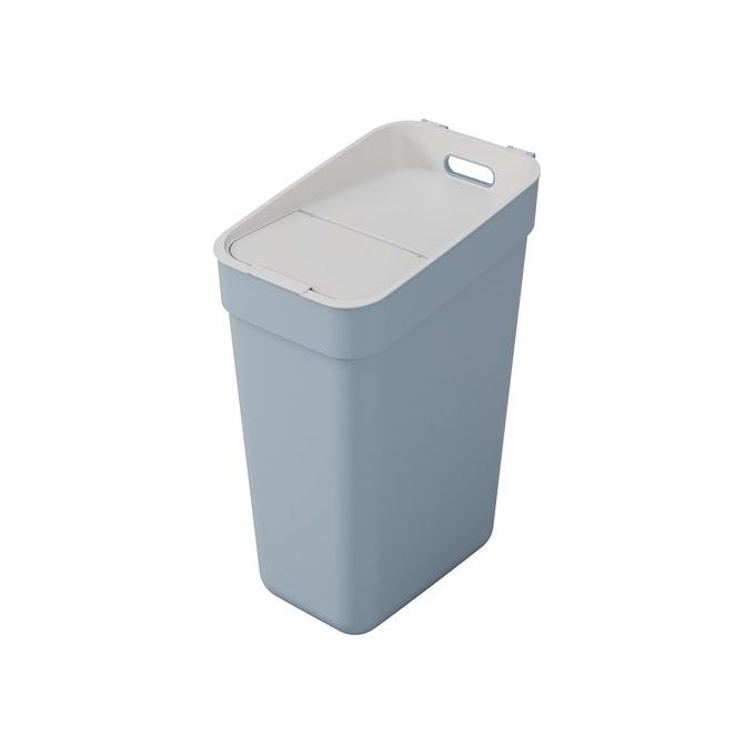 Curver 251935 Ready To Collect Pattumiera per Raccolta Differenziata 30 L Impilabile Fissaggio a Parete colore Grigio